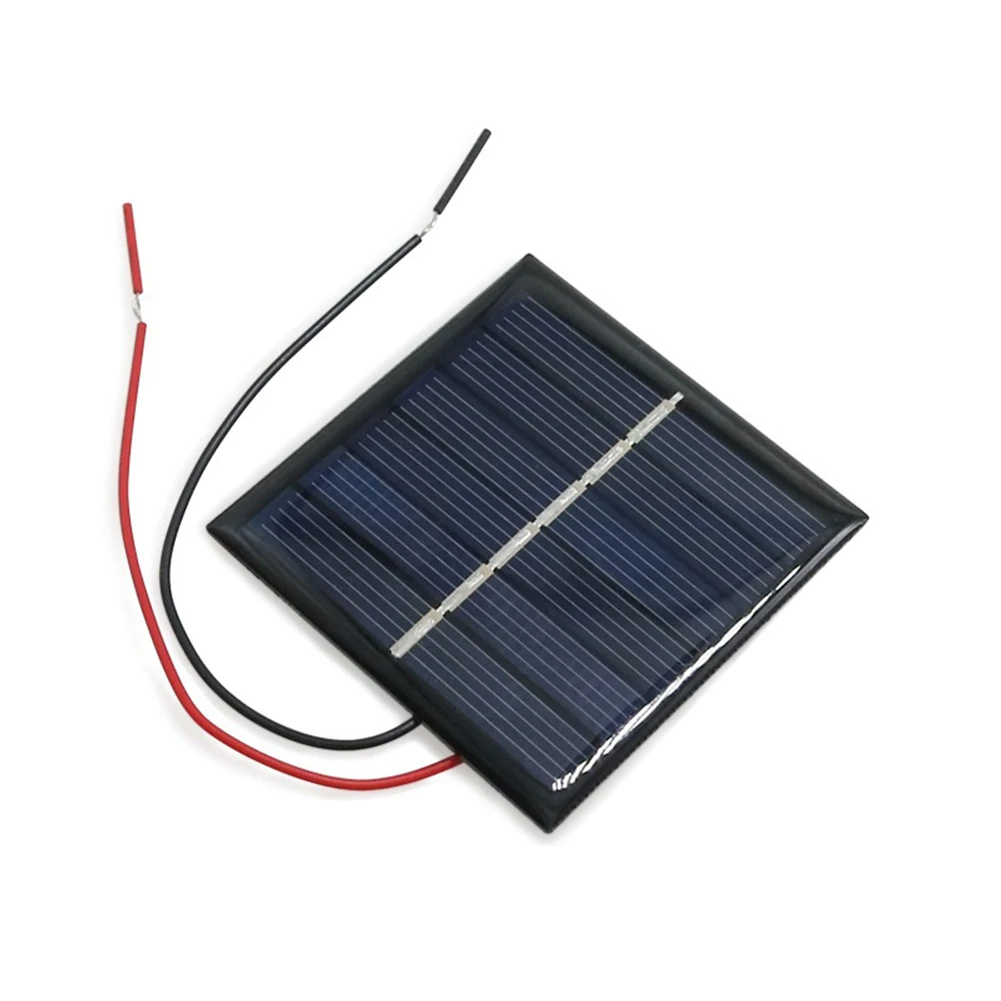Solar Panel 1W 1.5W 2W 3W 5V Micro Solar Board Portable Fast Charger Mono DIY Solar Cells System Min