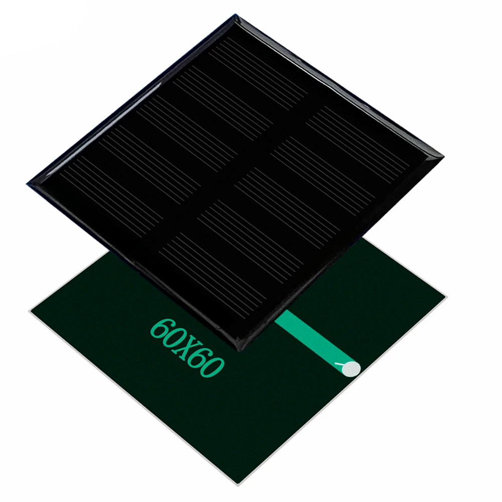 6V 1W Mini Solar Panel Solar Cells DIY For Light Cell Phone Toys Chargers Portable Drop Shipping HIg