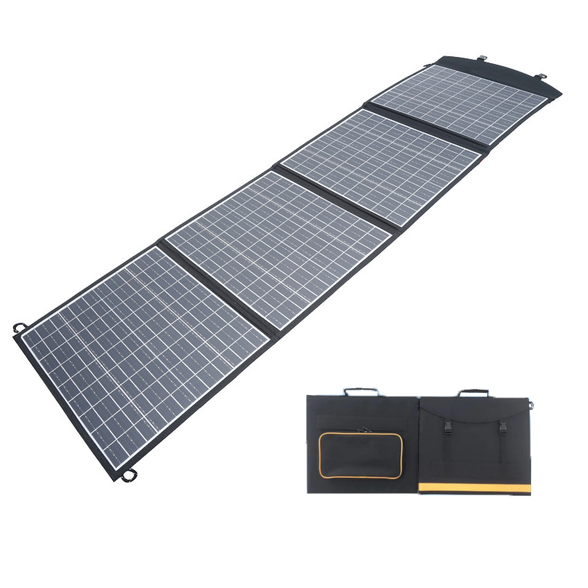 60W 100W 150W Foldable Solar Panel Solar Charger DC 18V USB 5V Output